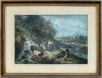 Francesco Zuccarelli (1702 - 1788) - River Landscape with