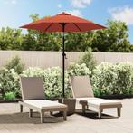 vidaXL Parasol 200x224 cm aluminium terracotta, Tuin en Terras, Verzenden, Nieuw