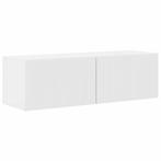 vidaXL TV Wandkast Glanzend Wit 60 x 31 x 29.5 cm Bewerkt, Huis en Inrichting, Kasten |Televisiemeubels, Verzenden, Nieuw