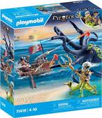 PLAYMOBIL Pirates Gevecht tegen de reuzenoctopus - 71419, Verzenden, Nieuw