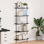 vidaXL Boekenplank Zwart eiken 60 x 24 x 168 cm Bewerkt hout, Huis en Inrichting, Verzenden, Nieuw