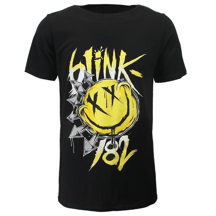 Blink-182 Big Smiley T-Shirt - Officiële Merchandise, Kleding | Heren, T-shirts