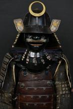 Mengu/Menpo - Japan Yoroi Volledig Samurai-pantser -, Antiek en Kunst, Antiek | Overige Antiek