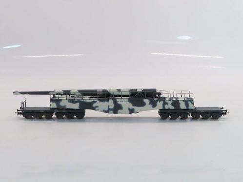 Rivarossi H0 - HR6532 - Transport de fret - Canon Krupp K5, Hobby & Loisirs créatifs, Trains miniatures | HO
