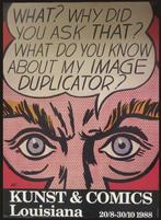 Roy Lichtenstein, (after) - Affiche originale dexposition -, Antiquités & Art, Art | Dessins & Photographie