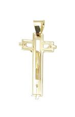 Pendentif en forme de croix - 18 carats Or jaune