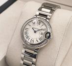 Cartier - Ballon Bleu 28mm Ladies - W4BB0015 - Dames - 2020+, Handtassen en Accessoires, Horloges | Heren, Nieuw