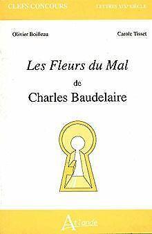 Les fleurs du mal de Charles Baudelaire  Tisset,...  Book, Livres, Livres Autre, Envoi