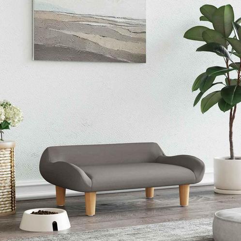 vidaXL Hondenmand 70x40x24 cm stof taupe, Dieren en Toebehoren, Honden-accessoires, Nieuw, Verzenden