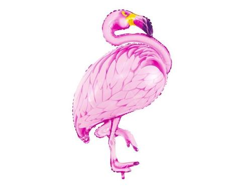 Helium Ballon Flamingo Leeg 95cm, Hobby en Vrije tijd, Feestartikelen, Nieuw, Verzenden