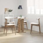vidaXL Bistrotafel 60x60x75 cm spaanplaat artisanaal, Huis en Inrichting, Verzenden, Nieuw
