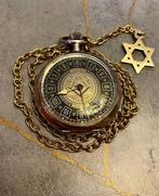 silver masonic antique pocket watch - 1901-1949