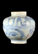 Chinois ancien Céramique Pot en verre émaillé avec, Antiek en Kunst