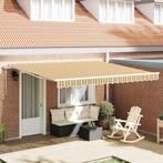 vidaXL Inklapbare Luifel 400 × 350 cm Multikleur, Tuin en Terras, Zonneschermen, Verzenden, Nieuw