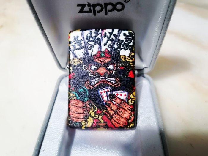 Zippo, Zippo Demon with Playing Cards - Japan Art Edition in, Verzamelen, Rookartikelen, Aanstekers en Luciferdoosjes