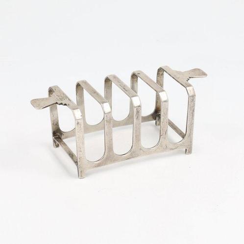 Mappin & Webb - Toastrekjes Art Deco - Support (2) -, Antiek en Kunst, Antiek | Zilver en Goud