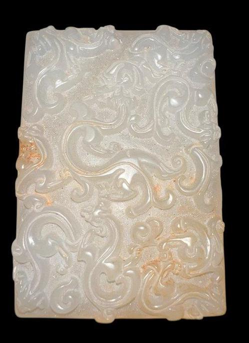 Aziatisch gesculpteerde steenhanger - Steen - China - 20e, Antiek en Kunst, Antiek | Overige Antiek