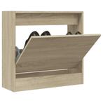 vidaXL Schoenenkast 60x21x57 cm bewerkt hout sonoma, Huis en Inrichting, Verzenden, Nieuw