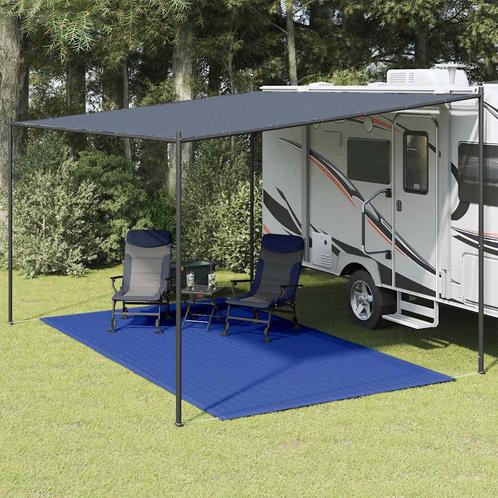 vidaXL Tenttapijt 250x450 cm blauw, Caravans en Kamperen, Tentaccessoires, Nieuw, Verzenden