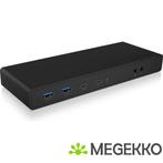 ICY BOX IB-DK2245AC Docking met video-uitgang, Computers en Software, Verzenden, Nieuw