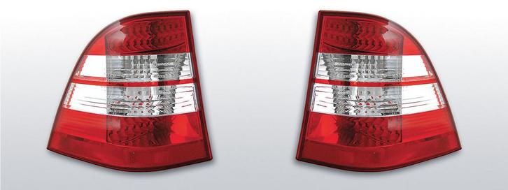 Achterlichten Mercedes M-Klasse W163 ML 1998-2005 | LED | ro, Auto-onderdelen, Verlichting, Nieuw, Mercedes-Benz, Verzenden