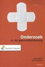 Onderzoek in de gezondheidszorg 9789001834500, Zo goed als nieuw, Esther Bakker, Hans van Buuren, Verzenden