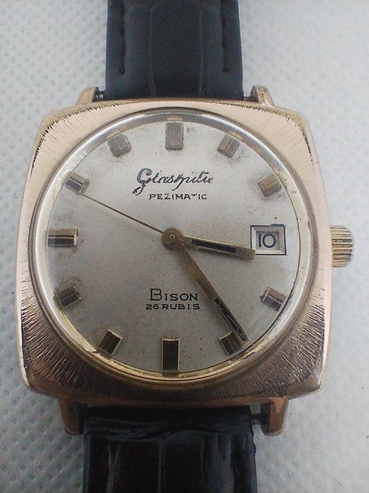 GUB Glashütte - Spezimatic Bison 26 Rubis - Zonder, Handtassen en Accessoires, Horloges | Heren