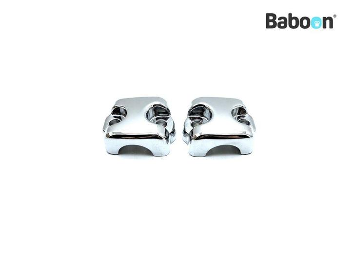 Stuurklem / Riser Set Harley-Davidson FLFBS Softail Fat Boy, Motoren, Onderdelen | Harley-Davidson, Gebruikt, Verzenden