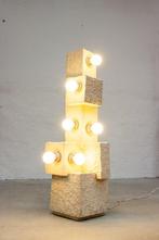 Traudl Brunnquell - Staande lamp - Gips, Steen, Antiek en Kunst, Antiek | Verlichting