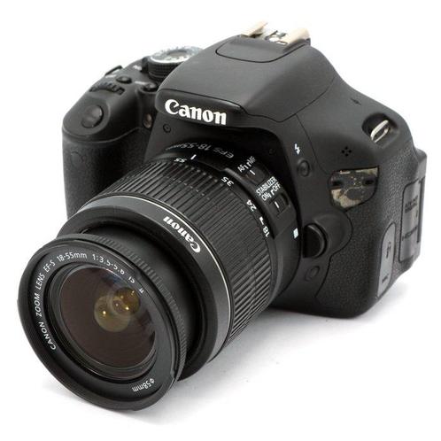 Canon EOS 600D + EF-S 18-55mm f/3.5-5.6 IS II #DSLR, Audio, Tv en Foto, Fotocamera's Digitaal