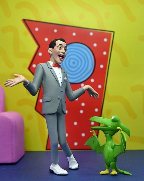 Pee-Wee Herman Toony Classics Figure Pee-Wee & Pterri 15 cm, Verzamelen, Film en Tv, Ophalen of Verzenden
