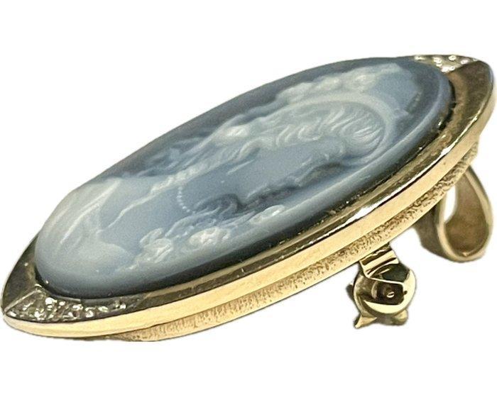 Sans prix de réserve - Camée - 14 carats Or jaune, Bijoux, Sacs & Beauté, Bijoux anciens