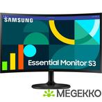 Samsung Essential S3 LS24D360GAUXEN 24  Full HD Curved 100Hz, Verzenden, Nieuw