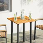 vidaXL Tafelblad vierkant 60x60x2 cm massief acaciahout, Verzenden