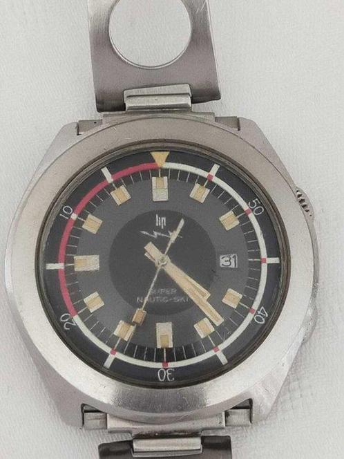 Lip - Super Ski Nautic Compressor 42mm - Sans Prix de, Handtassen en Accessoires, Horloges | Heren