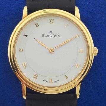 Blancpain - Villeret Ultra-Slim Mechanical Manuel Winding, Handtassen en Accessoires, Horloges | Heren, Nieuw