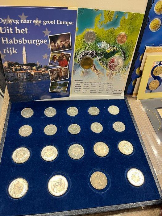 Wereld. Partij diverse munten, penningen, bankbiljetten +, Postzegels en Munten, Munten | Europa | Niet-Euromunten