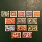 Zwitserland 1945 - PAX reeks - Michel 447/459, Postzegels en Munten, Gestempeld