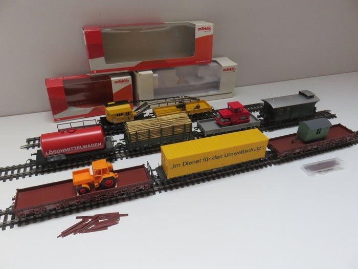Märklin H0 - Modeltrein goederenwagonset (9) - Meerdere H0, Hobby en Vrije tijd, Modeltreinen | H0