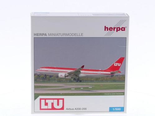 Schaal 1:500 Herpa 507103 LTU Airbus A330-200 Reg.Nr. D-A..., Hobby en Vrije tijd, Modelbouw | Vliegtuigen en Helikopters, Gebruikt