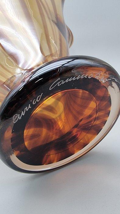 Made Murano Glass - Enrico Cammozzo - Vaas - Muranoglas -, Antiek en Kunst, Antiek | Glaswerk en Kristal