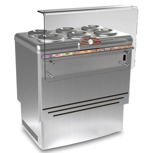 Schepijsvitrine | DOLCE VITA LUXE | 240L | 6x 7.5L |, Zakelijke goederen, Horeca | Keukenapparatuur, Nieuw in verpakking, Verzenden