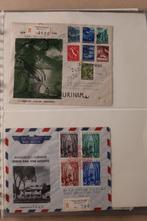 Suriname 1953/1962 - Overcomplete collectie FDCs in, Gestempeld