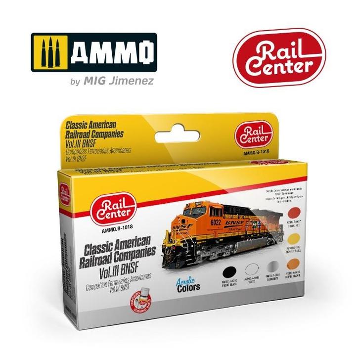 Ammo-Mig Railcenter R-1018 Classic American Railroad, Hobby en Vrije tijd, Modeltreinen | H0, Gelijkstroom, Overige typen, Nieuw