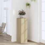 vidaXL Plantenstandaard 33x33x100 cm bewerkt hout sonoma, Tuin en Terras, Verzenden, Nieuw