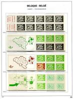 België 1969/1999 - Verzameling boekjes op Davo-bladen - B, Postzegels en Munten, Postzegels | Europa | België, Gestempeld