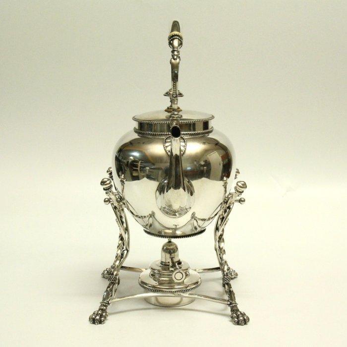 MEESTERSTUK - Grote Antieke (1899) bouilloire - HANDWERK -, Antiquités & Art, Antiquités | Argent & Or