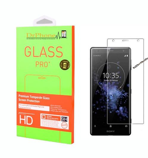 DrPhone Sony XZ2 Compact Glas - Glazen Screen protector -, Telecommunicatie, Mobiele telefoons | Hoesjes en Screenprotectors | Overige merken