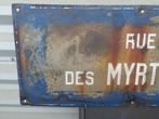Rue Des Myrtilles - Plaque - IJzer