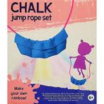 2 x springtouw met stoepkrijt - springtouw met kleuren -, Kinderen en Baby's, Speelgoed | Buiten | Actiespeelgoed, Verzenden, Nieuw